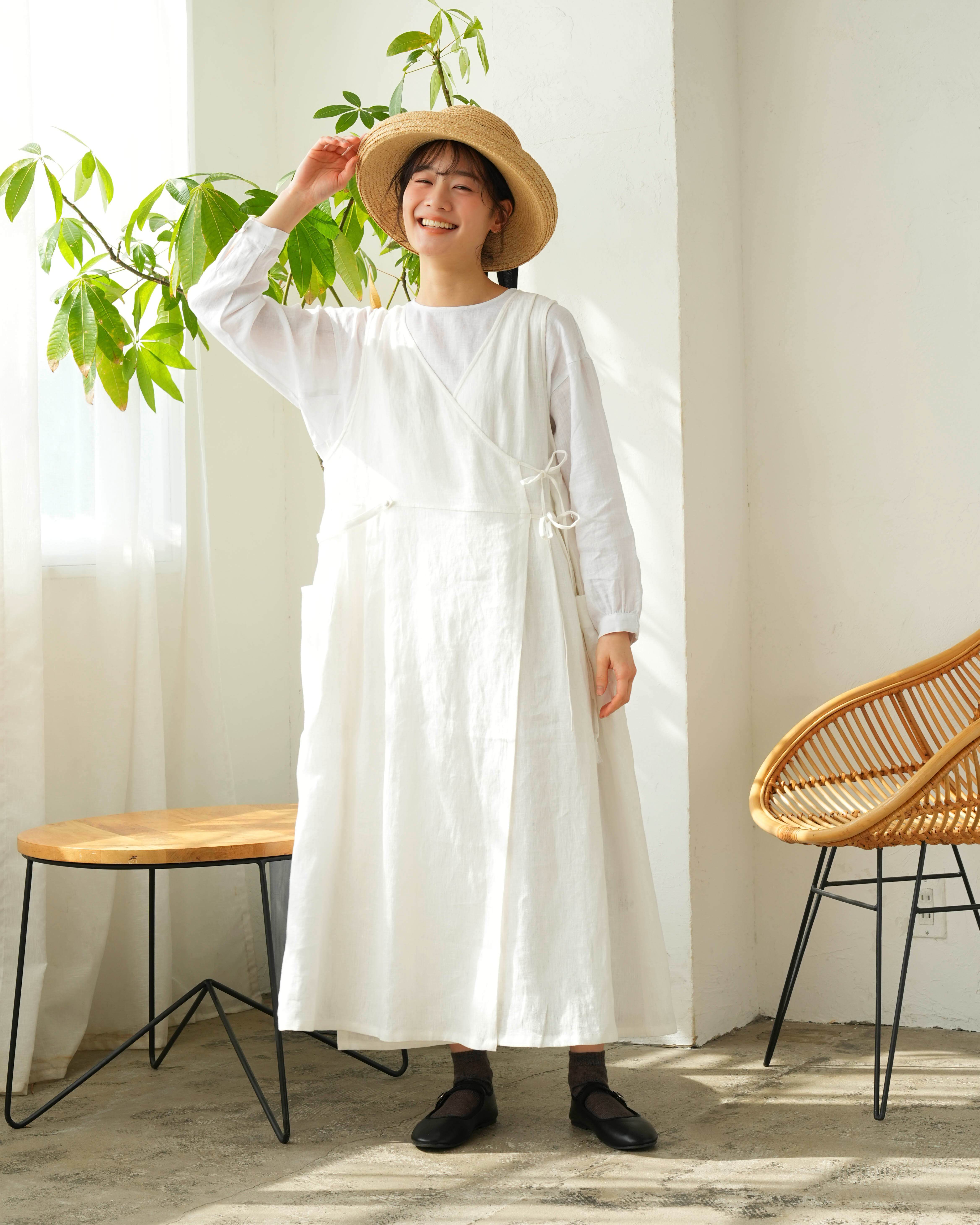 受付終了【natsumi×TUTIE.】リネンワンピース｜受注生産｜5月上旬発送