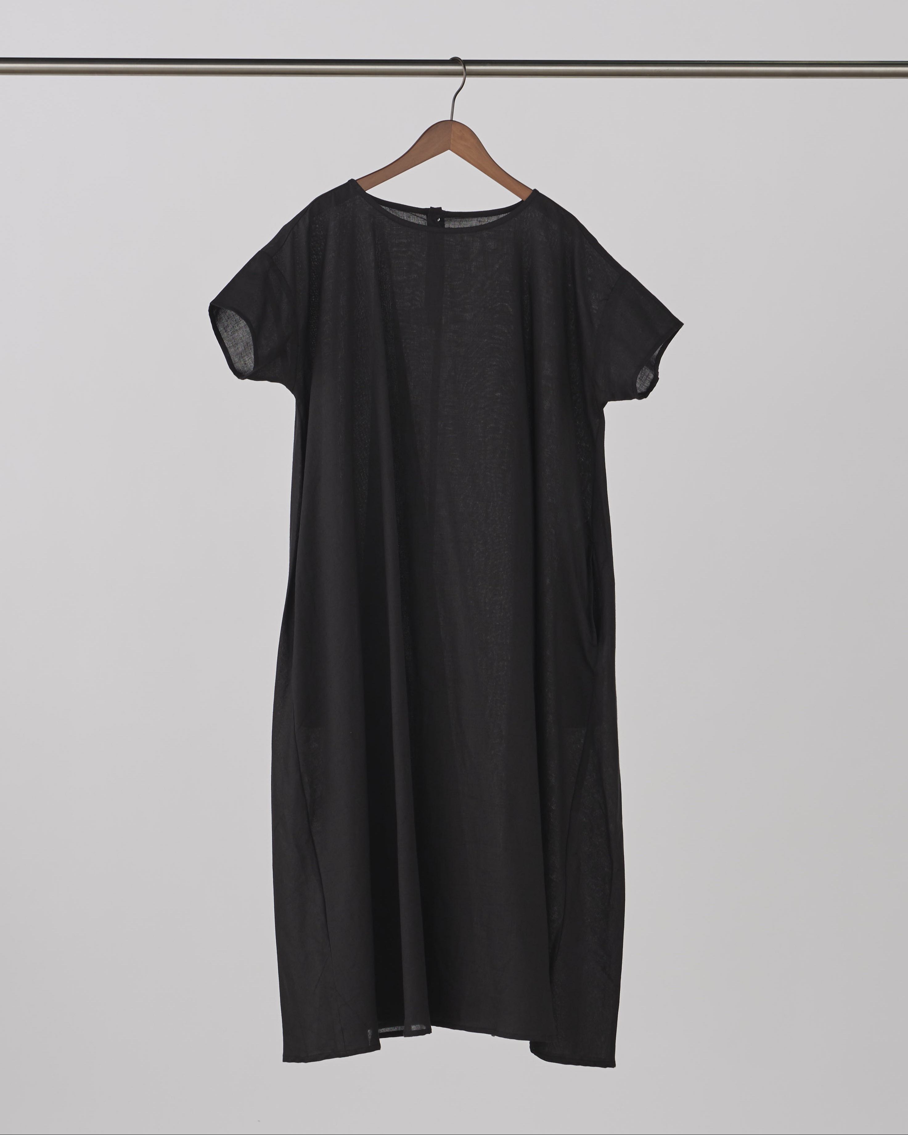 コットンリネンフレアワンピース/7月上旬出荷