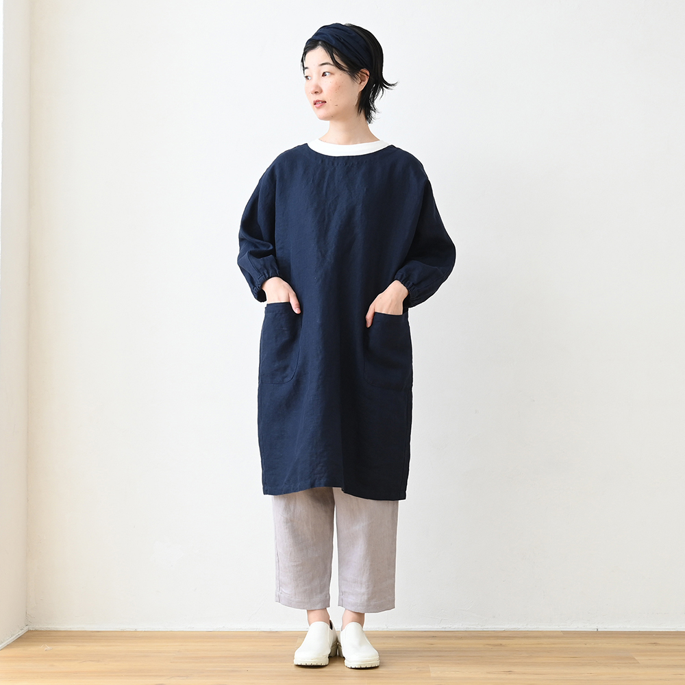 TUTIE．（ツチエ）リネン太番手ムジKappogi【0699TO-23024】