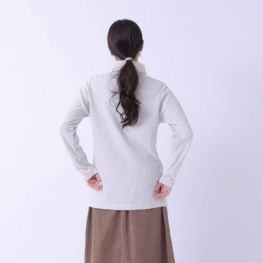 つちふわ】カットソータートルネックプルオーバー【0699TO-71343】