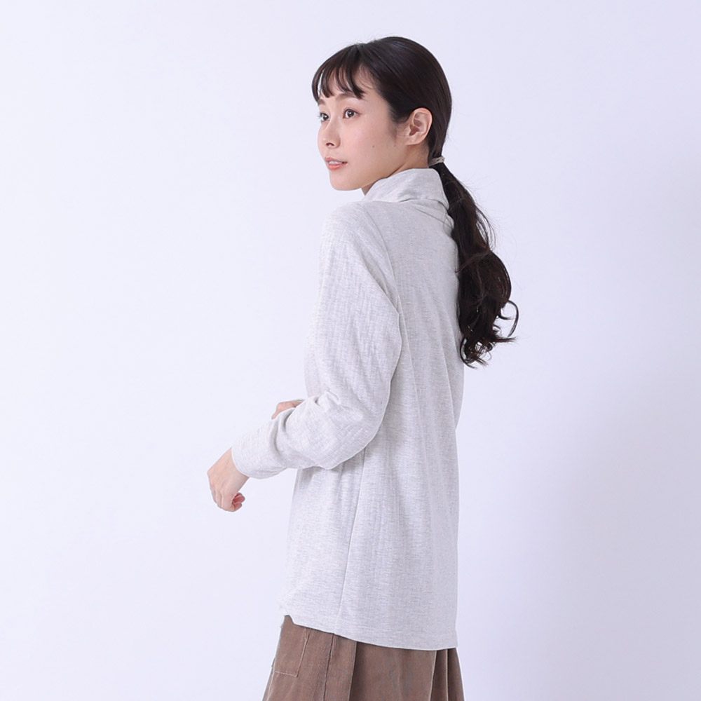 つちふわ】カットソータートルネックプルオーバー