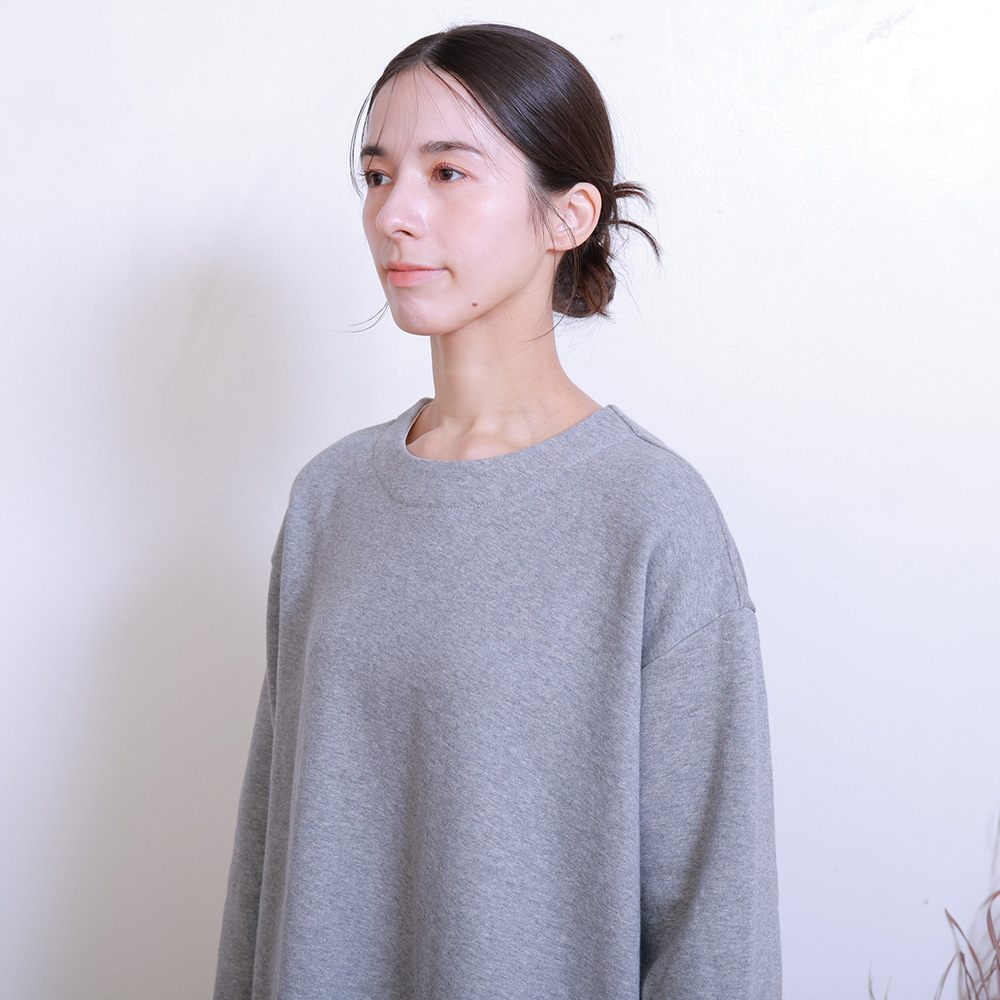 【ぬくふわ】コットン裏毛起毛ワンピース