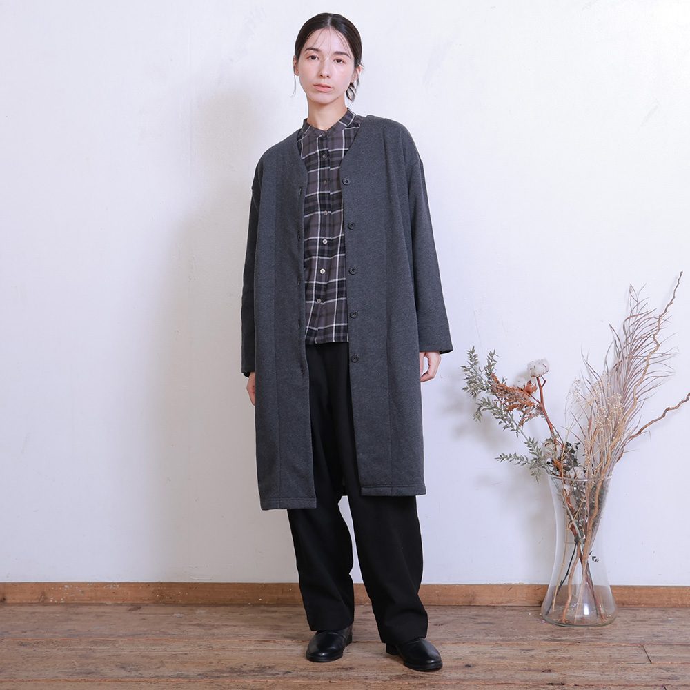 Drawer ドゥロワー FALL1 コットン裏毛ロングスリーブ ドゥロワー