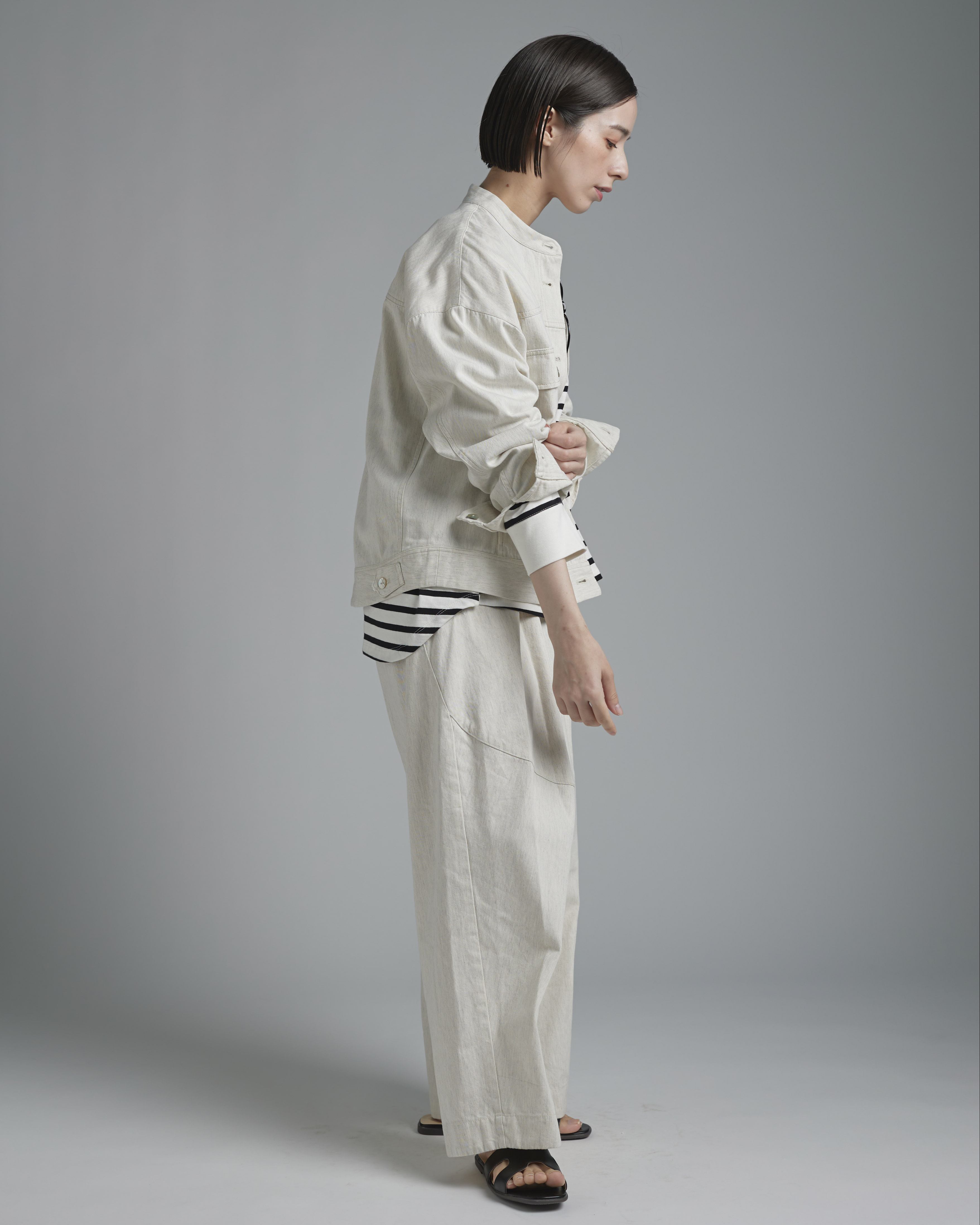 T. コットンデニムジャケット