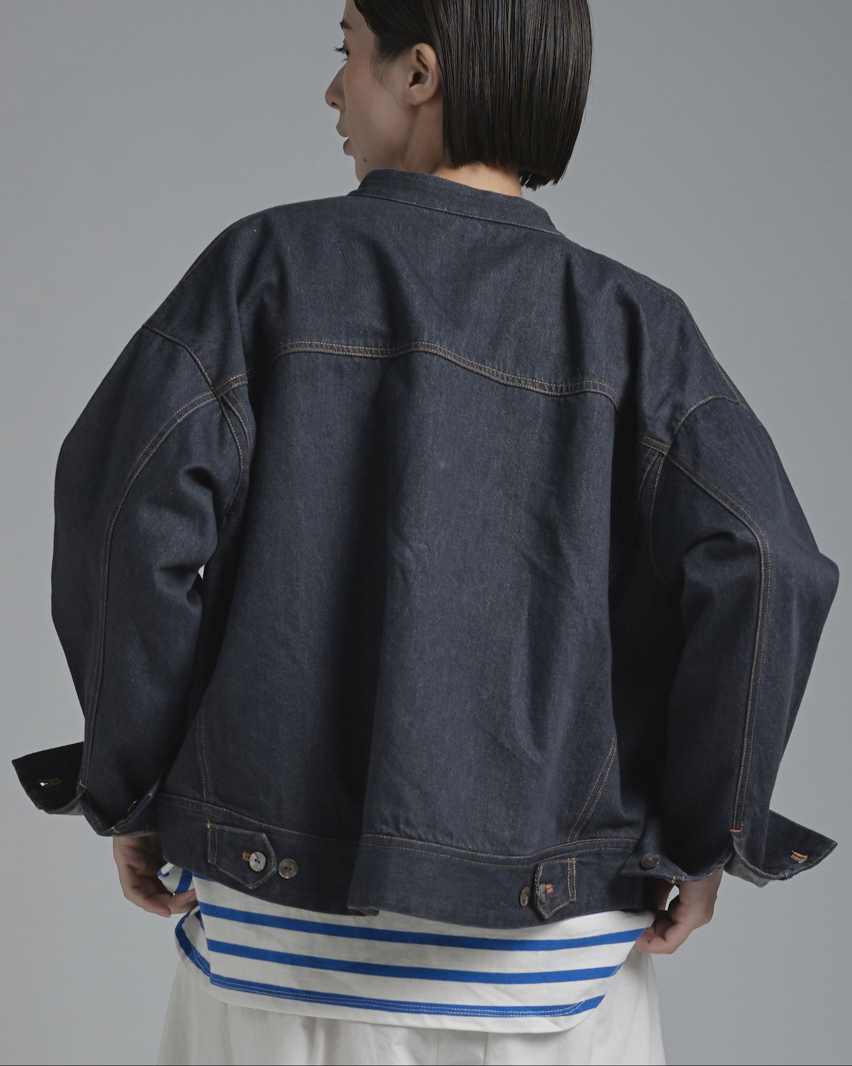 T. コットンデニムジャケット