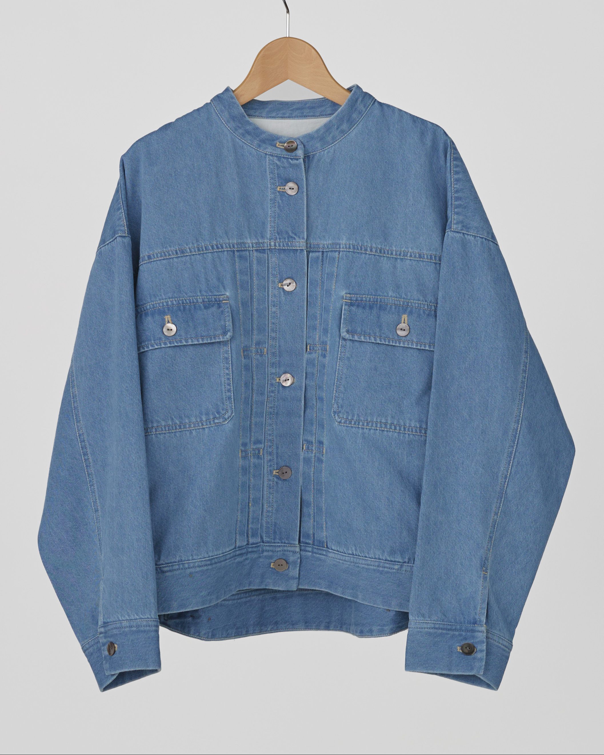 T. コットンデニムジャケット