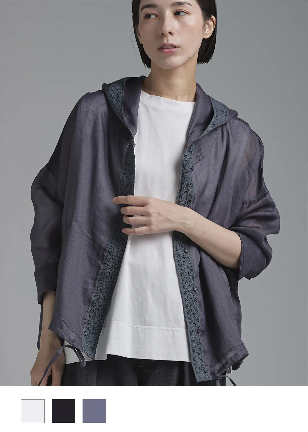 先行予約】T. シアーラミーレースジャケット｜4月上旬発送