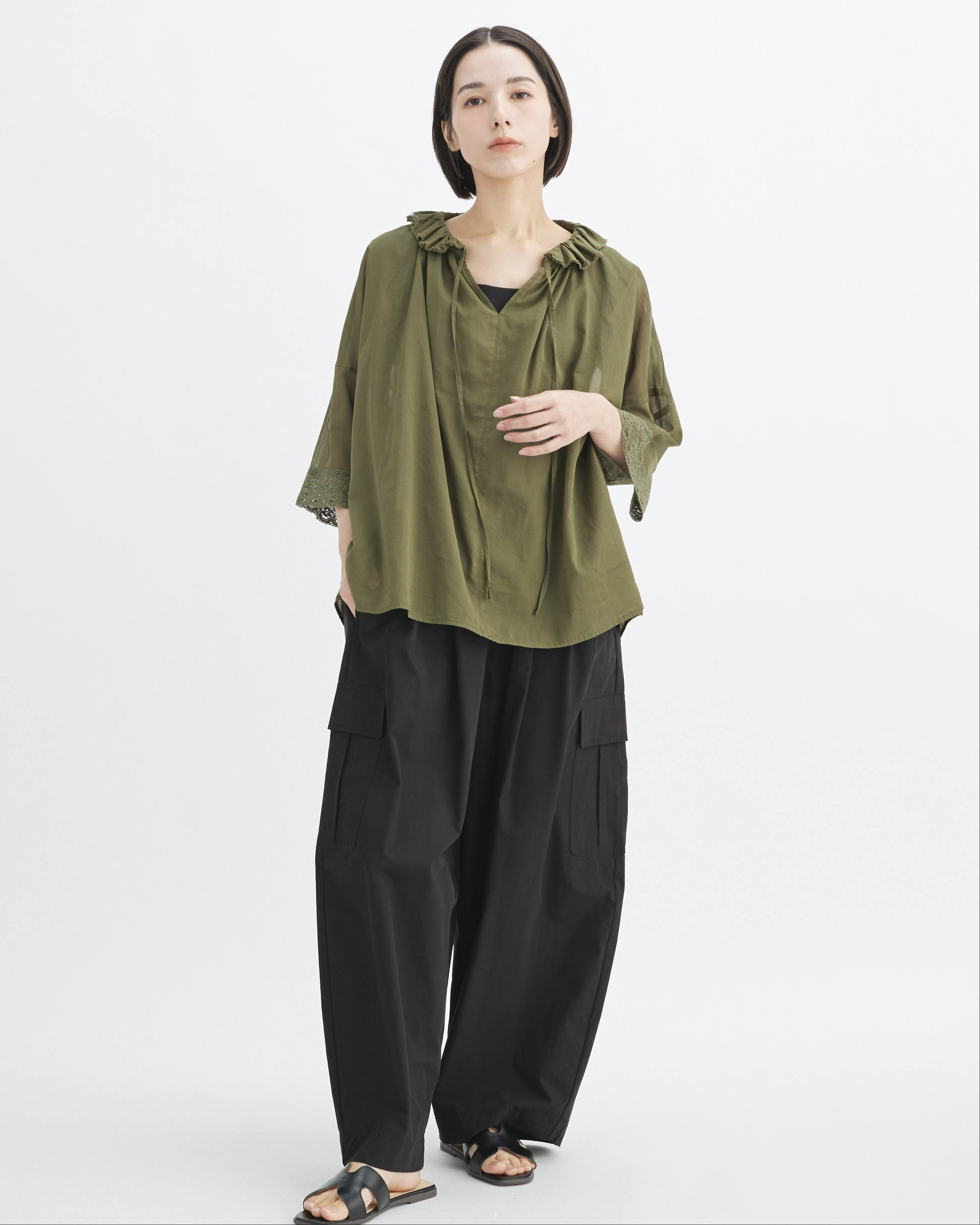 新品 Y's コットン カーゴパンツ T. 高密度コットンカーゴパンツ