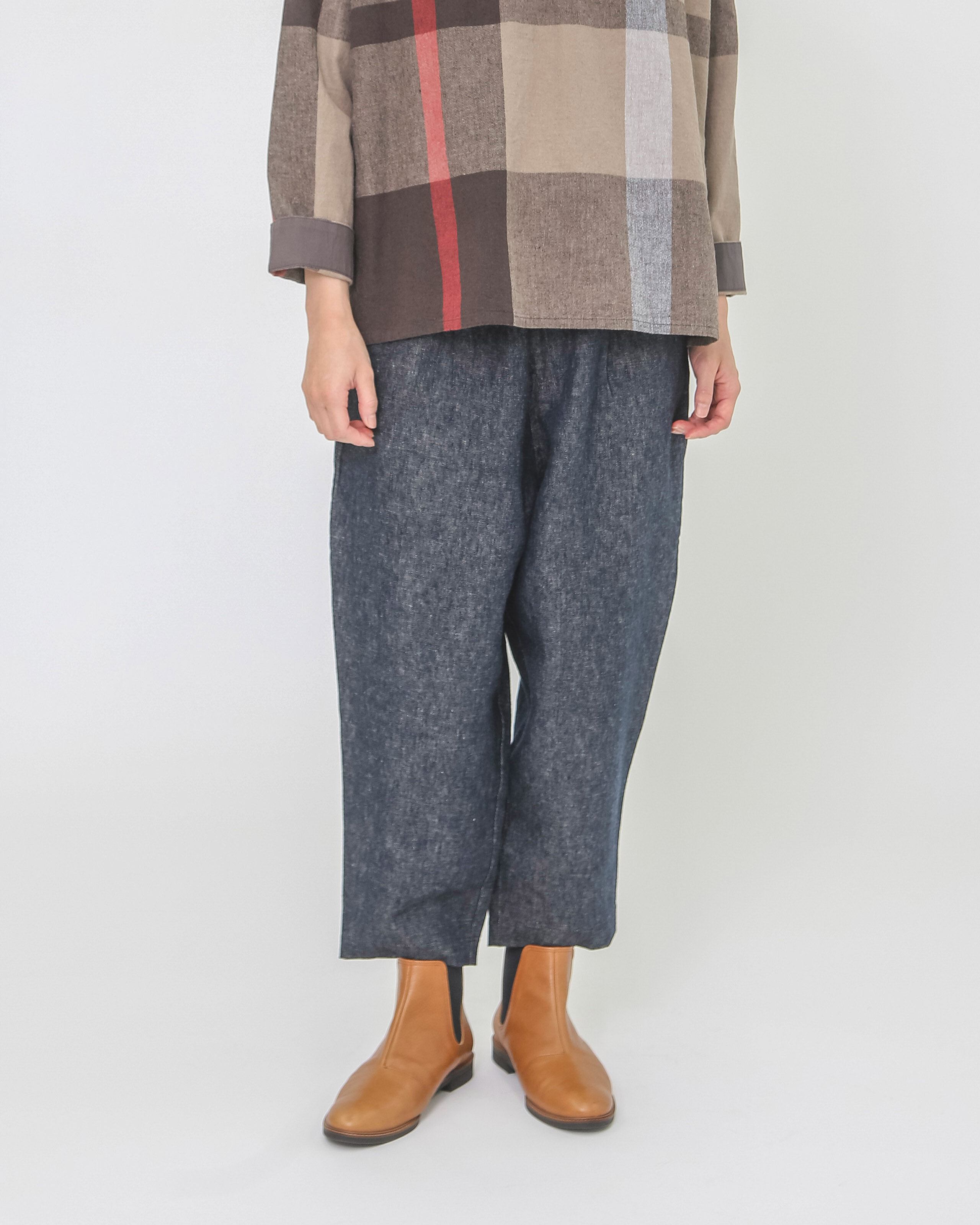 テツエリ 中古・古着通販】tsuzuli (ツヅリ) EZ DENIM 5P PANTS ブラック サイズ