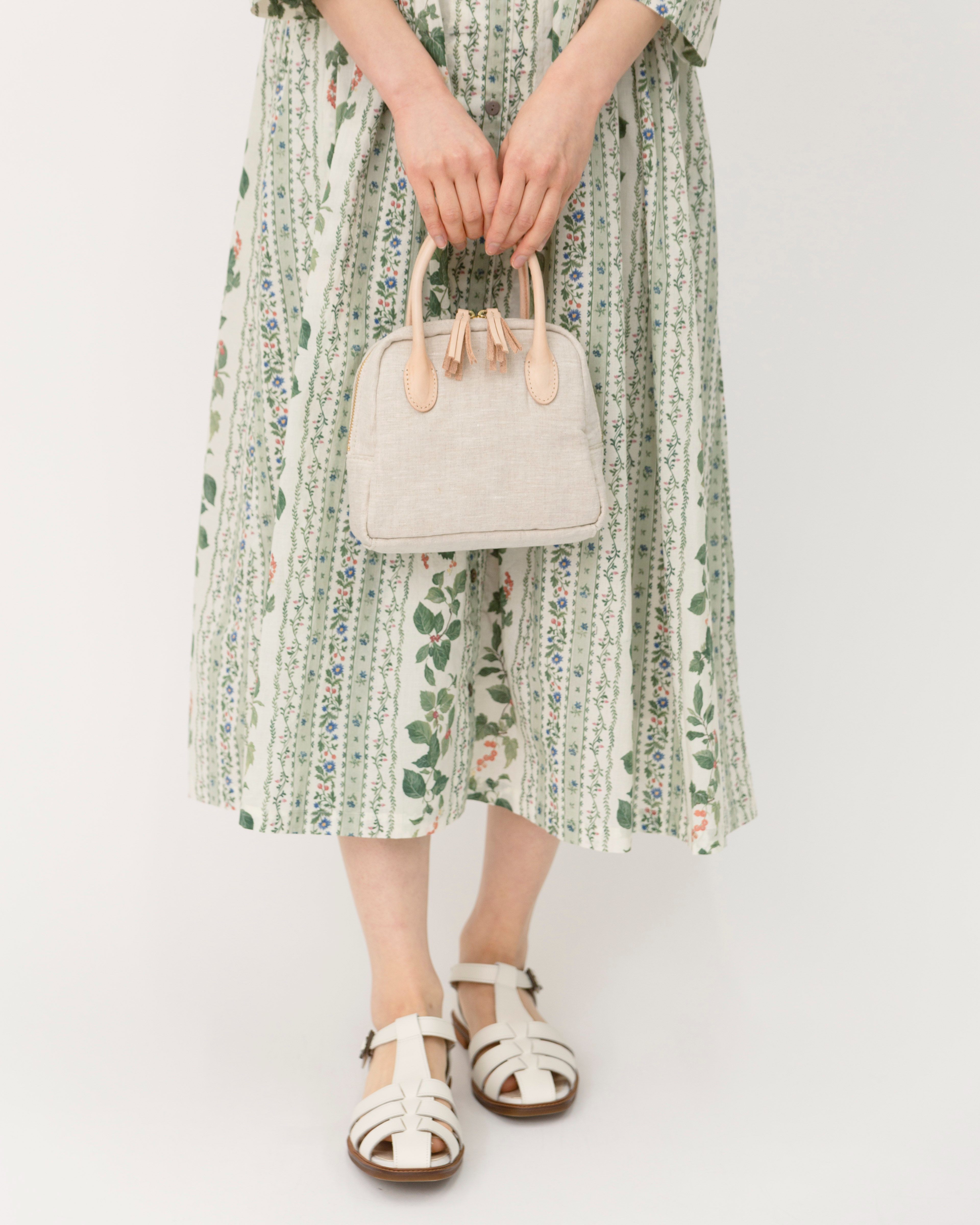 TUTIE.×TIDEWAY】LINEN MOSS BOSTON XS