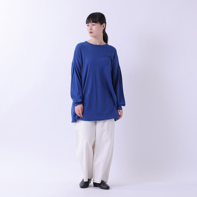 コットンカシミヤウールニット2WAYワンピース 【0623AT-73623】