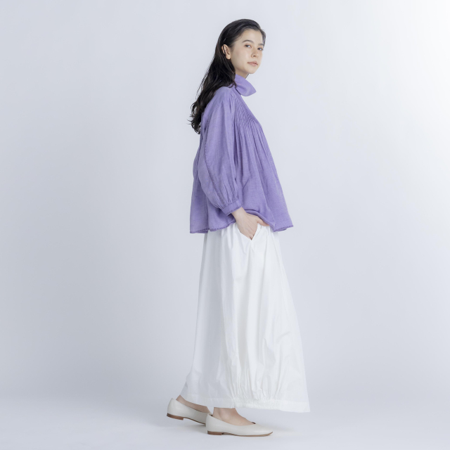 PJC モネ薔薇 誂えブラウス　Ｌサイズ テキスタイル「モネのバラ」予約販売】 – PJC ONLINE SHOP