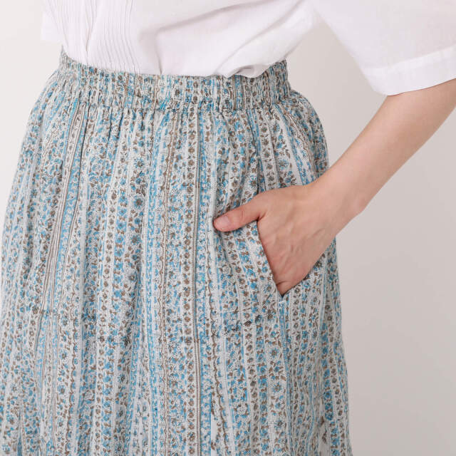 【新品】 J.PRESS ブロックドットプリント フレアー スカート 楽天市場】【SALE／40%OFF】【洗える】ブロックドットプリント