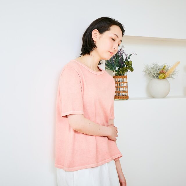 土へ還る-】ベンガラ染めTシャツ/ WEB限定