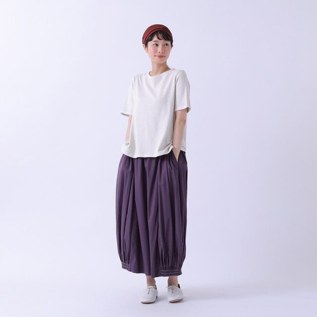 0623US-71812 ベンガラ染めTシャツ