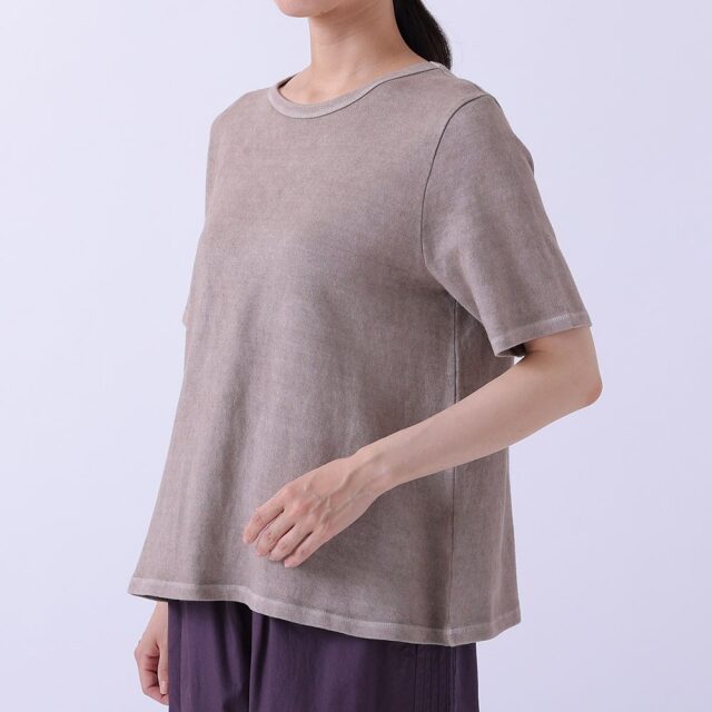 0623US-71812 ベンガラ染めTシャツ