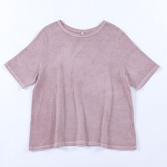 0623US-71812 ベンガラ染めTシャツ