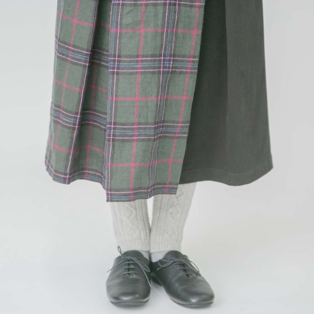 0624WT26252	パウダーウールニットレッグウォーマー