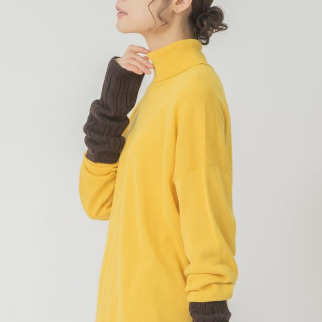 0624WT26252	パウダーウールニットレッグウォーマー