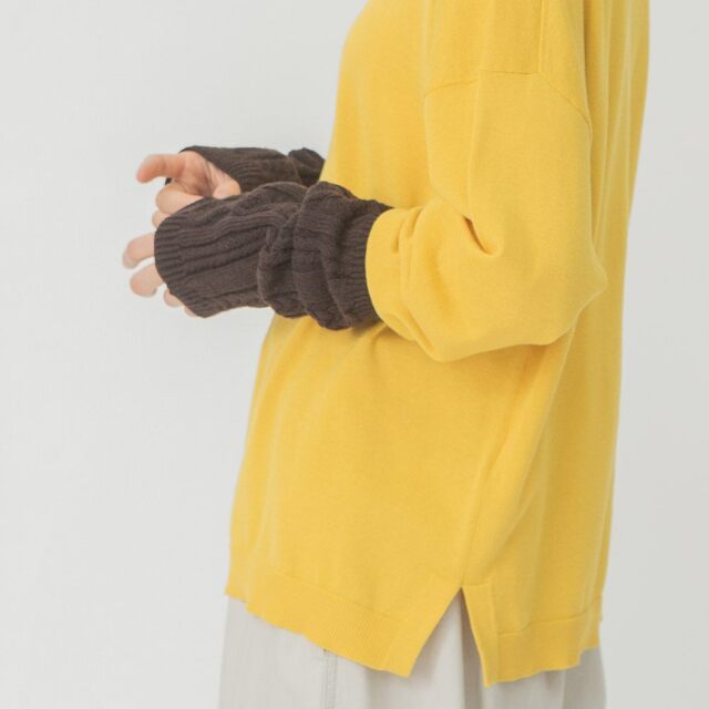 0624WT26252	パウダーウールニットレッグウォーマー