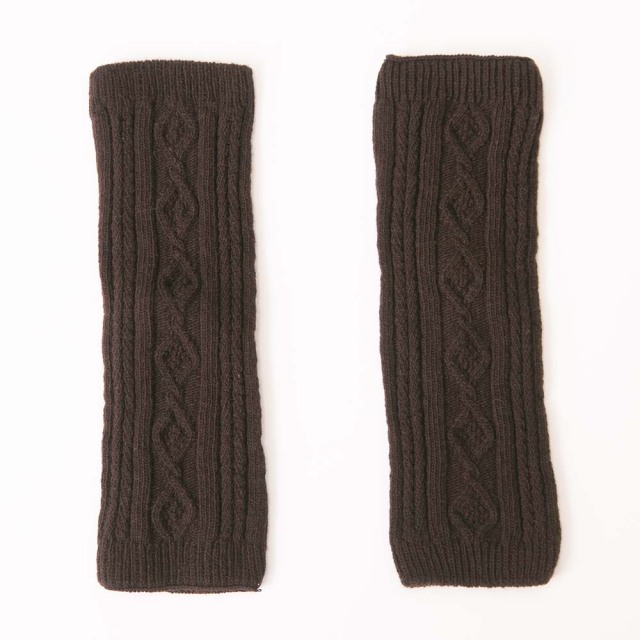 0624WT26252	パウダーウールニットレッグウォーマー