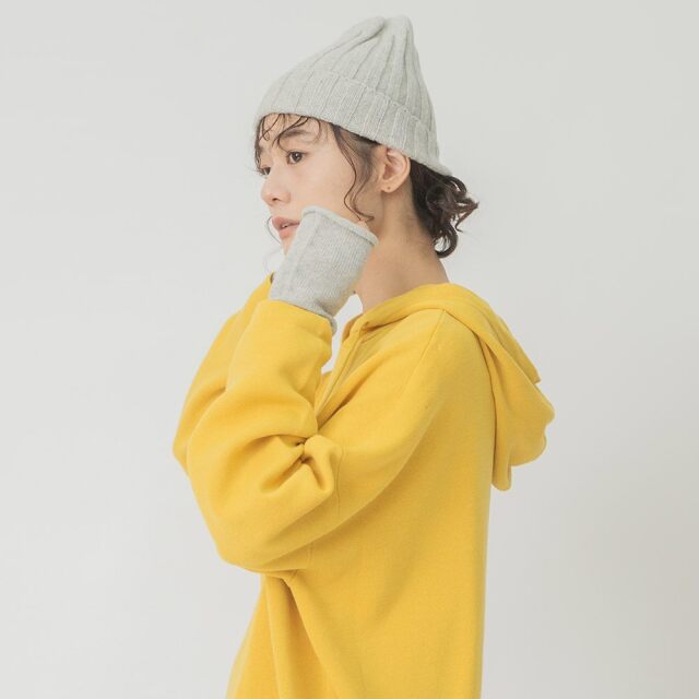 0624WT28253	パウダーウールニットアームウォーマー