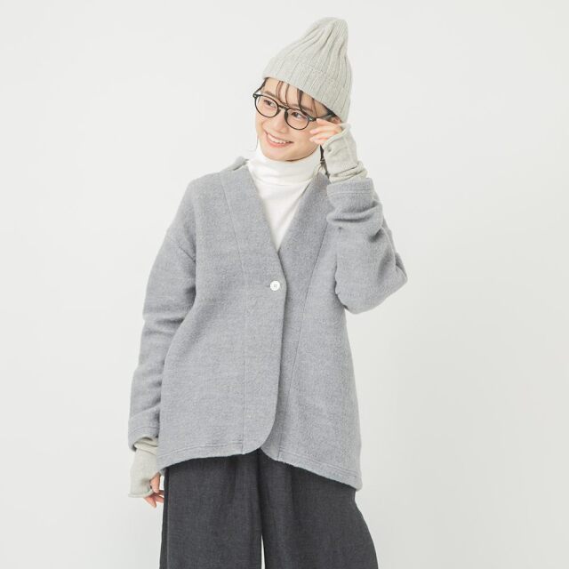 0624WT28253	パウダーウールニットアームウォーマー