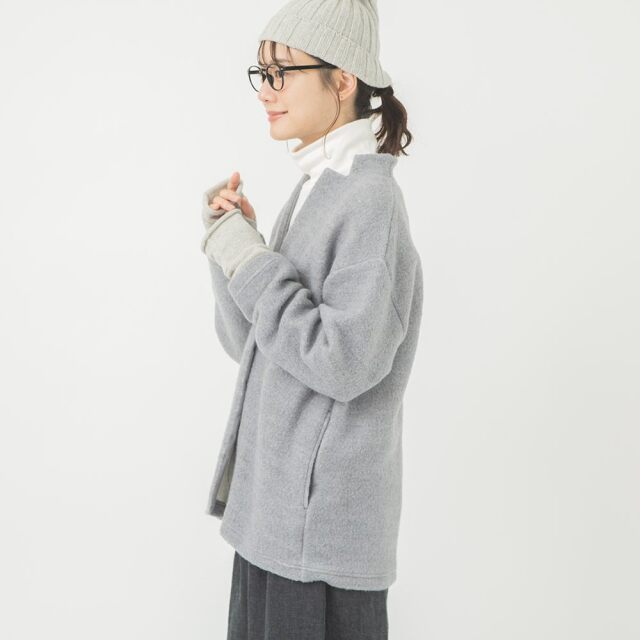 0624WT28253	パウダーウールニットアームウォーマー