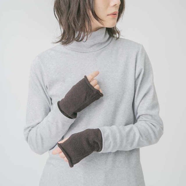 0624WT28253	パウダーウールニットアームウォーマー