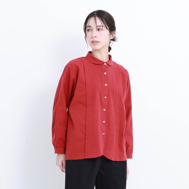 0624AS61072	コットンドルマンスリーブブラウス