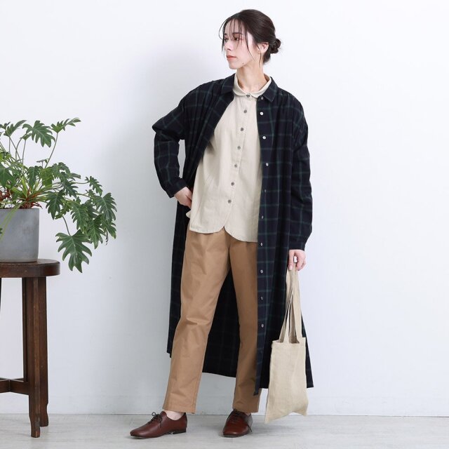 0624AS61072	コットンドルマンスリーブブラウス