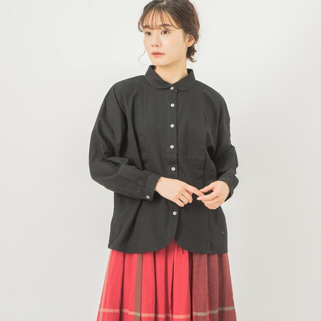 0624AS61072	コットンドルマンスリーブブラウス