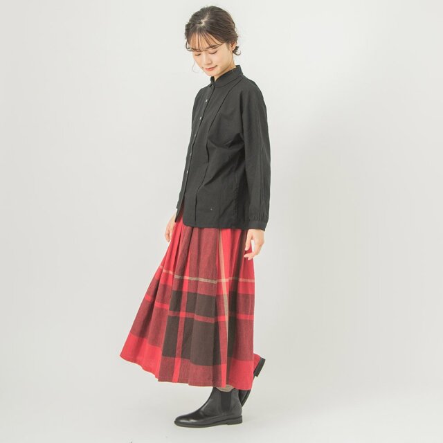 0624AS61072	コットンドルマンスリーブブラウス