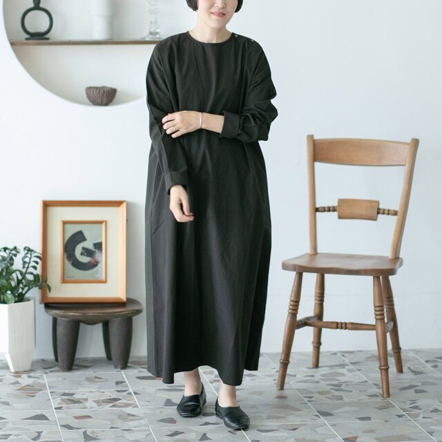 aiさんmegさんコラボ】コットンセルロースレイヤーデザインワンピース 