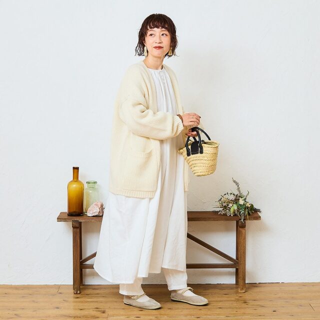 0624AS63088 【tomomiさんコラボ】【丈が選べる】コットンリネンブロード2WAYワンピース