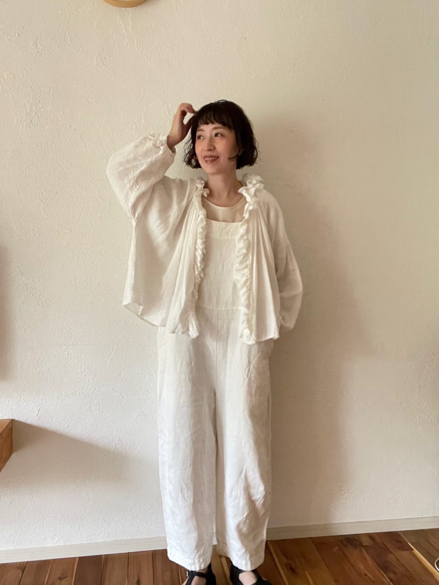再販売【tomomiさんコラボ】リネンデニムサロペット