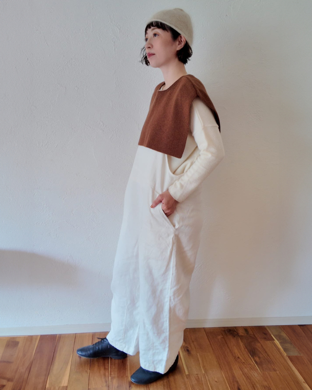 marimo♪　リネンサロペット marimo♪ リネンサロペット motomi.m リネンサロペット | FRENCH