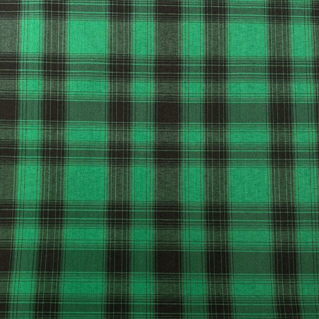 0624AT-52606 リヨセルコットンチェックロングシャツ