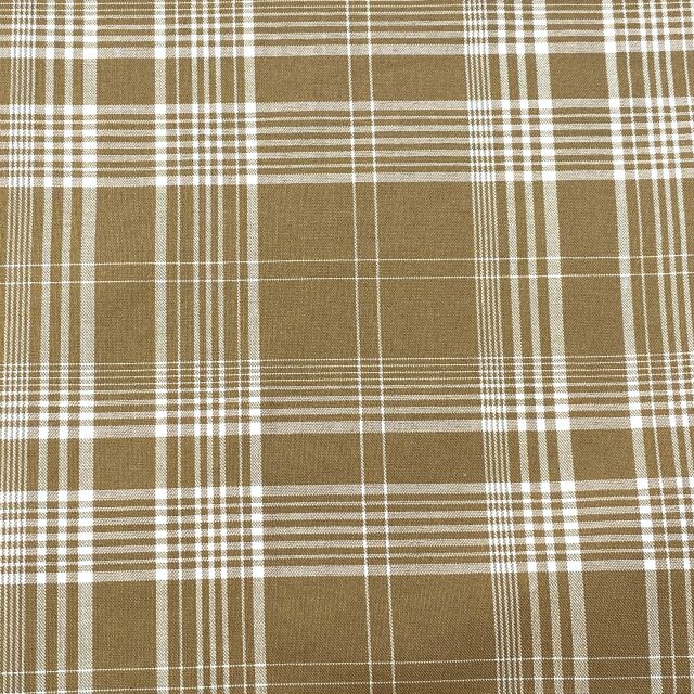 0624AT-52606 リヨセルコットンチェックロングシャツ