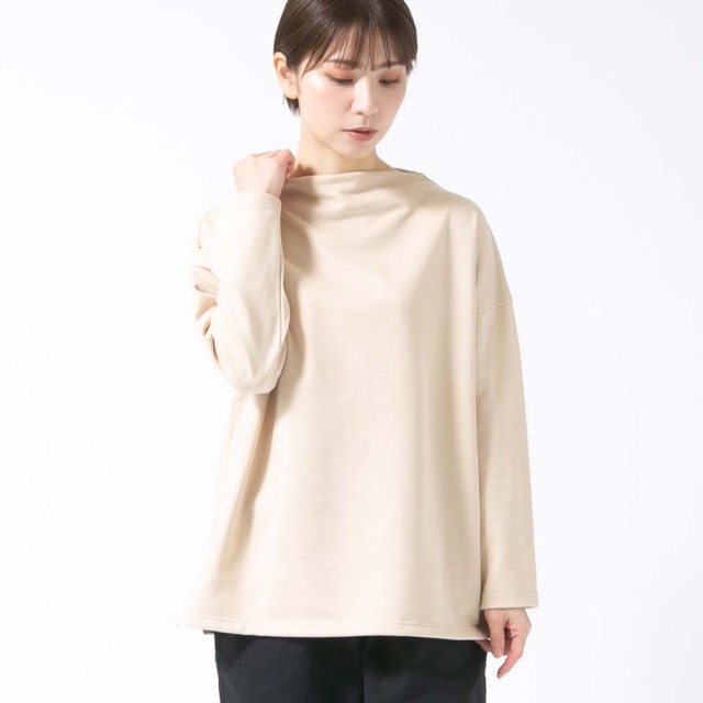 0624AT71847デクラーク裏毛ボトルネックプルオーバー