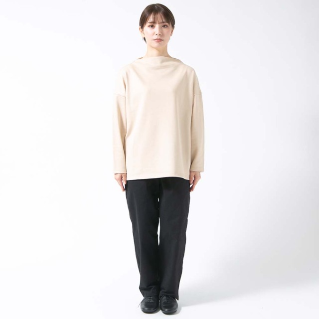 0624AT71847デクラーク裏毛ボトルネックプルオーバー