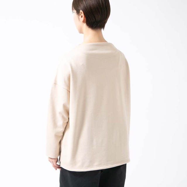 0624AT71847デクラーク裏毛ボトルネックプルオーバー