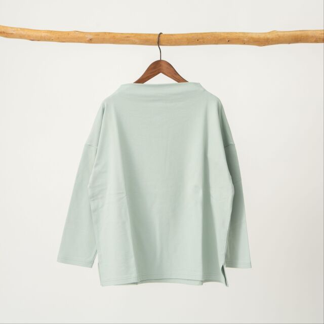 0624AT71847デクラーク裏毛ボトルネックプルオーバー