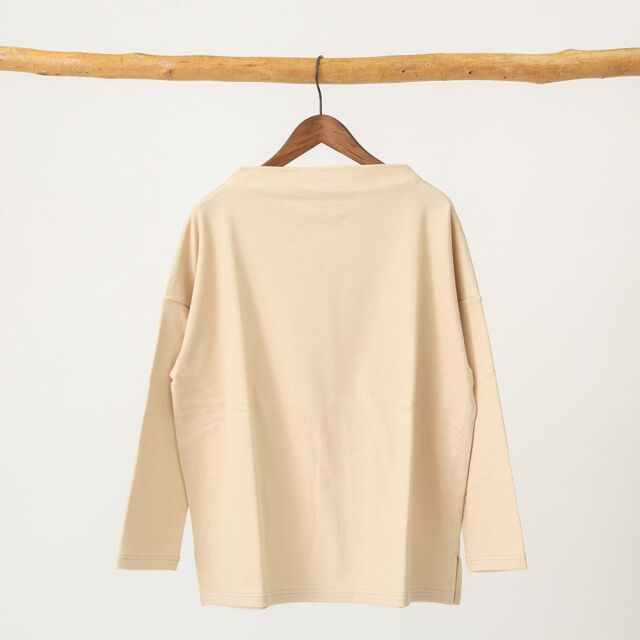 0624AT71847デクラーク裏毛ボトルネックプルオーバー