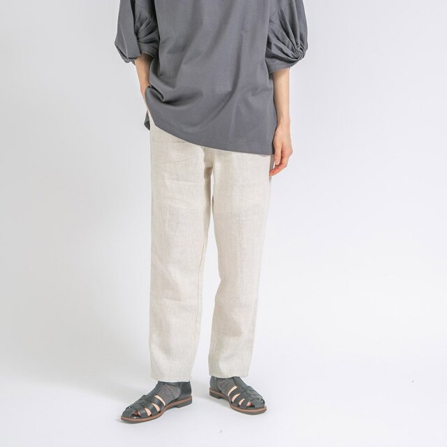 0624PS-66349 リネンペグパンツ