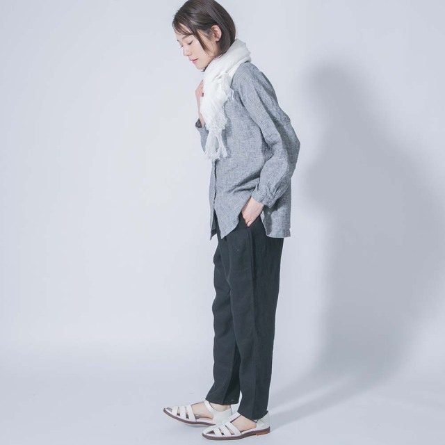 0624PS-66349 リネンペグパンツ