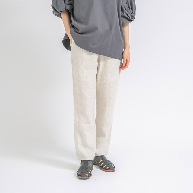 0624PS-66349 リネンペグパンツ