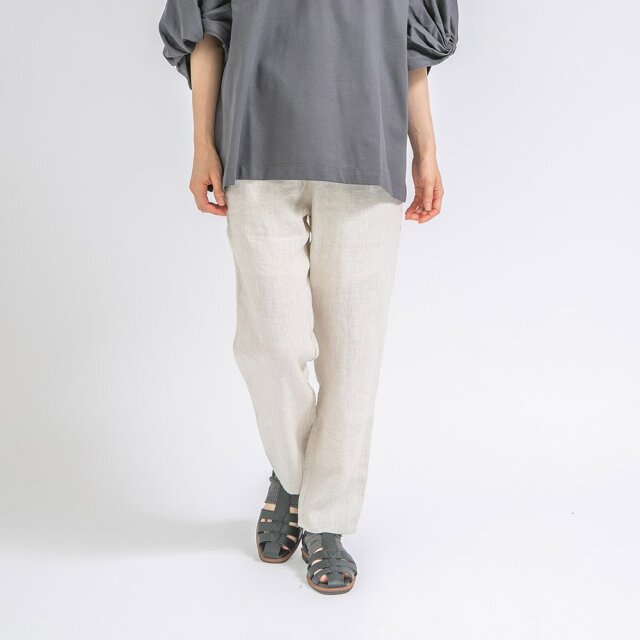 0624PS-66349 リネンペグパンツ