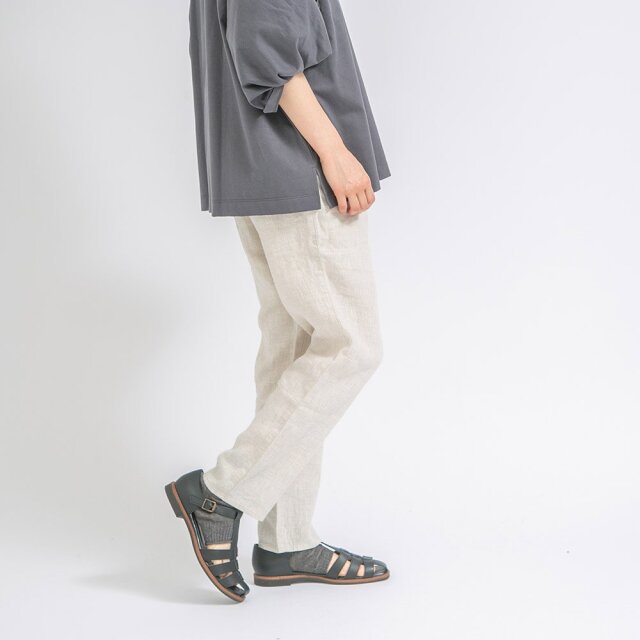 0624PS-66349 リネンペグパンツ