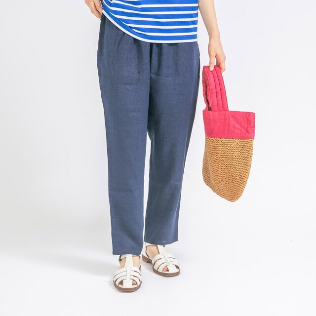 0624PS-66349 リネンペグパンツ